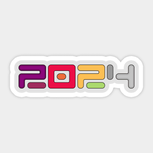 New Year 2024 Sticker